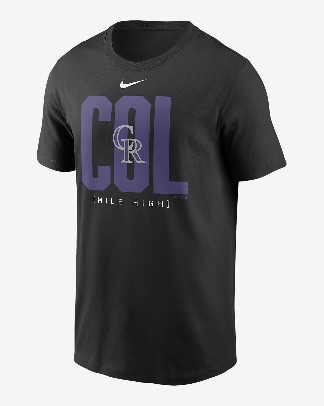 Colorado Rockies Team Scoreboard Men's Nike MLB T-Shirt