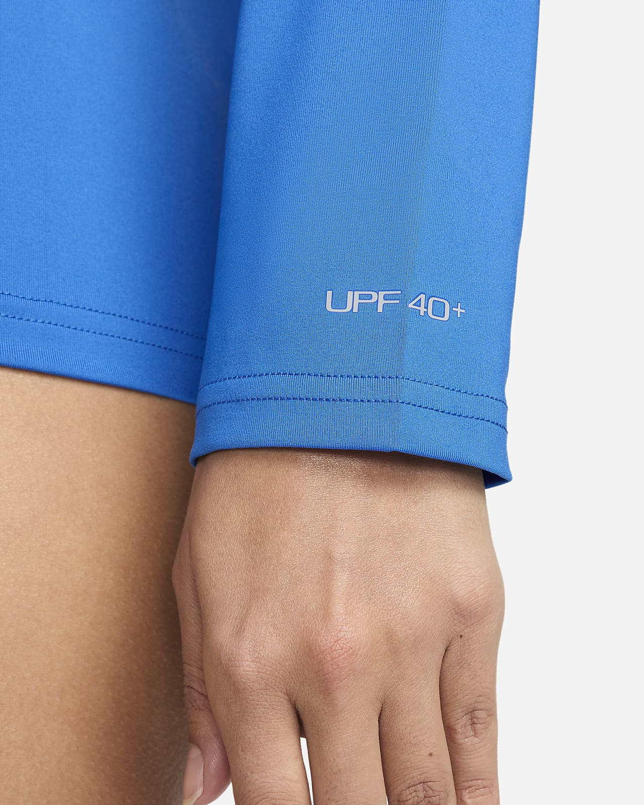 Light Blue Long-Sleeve Swim Shirts for Big & Tall Men H2O Sport Tech.