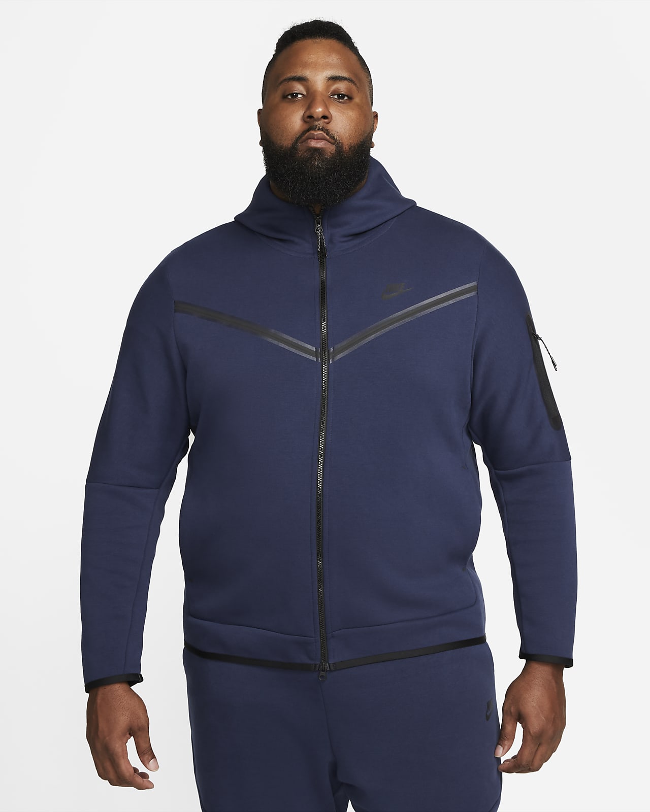 Nike Sportswear Tech Fleece Men's Full-Zip Hoodie. Nike DK