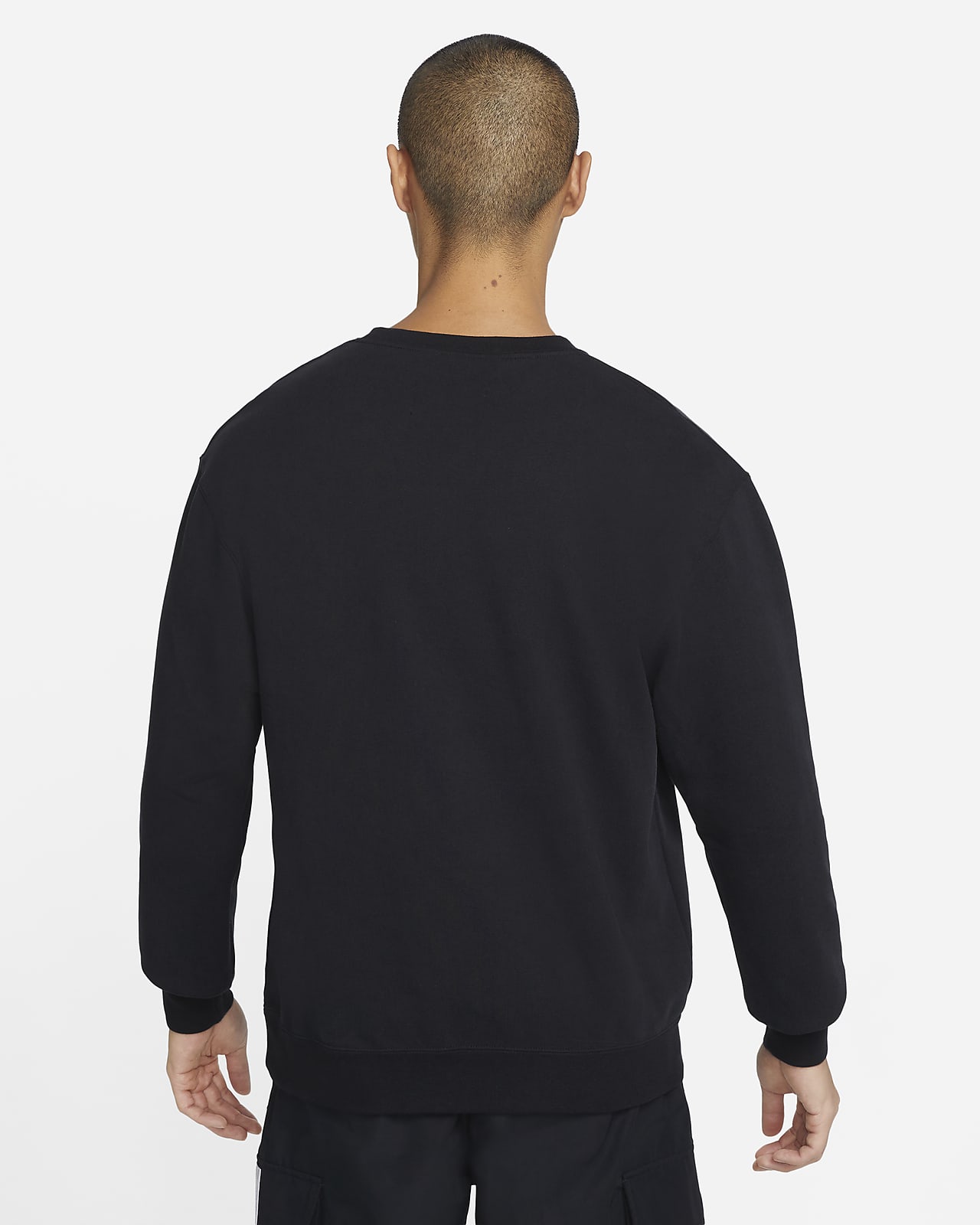 Jordan Statement Essentials Men's Fleece Crew Sweatshirt. Nike SA