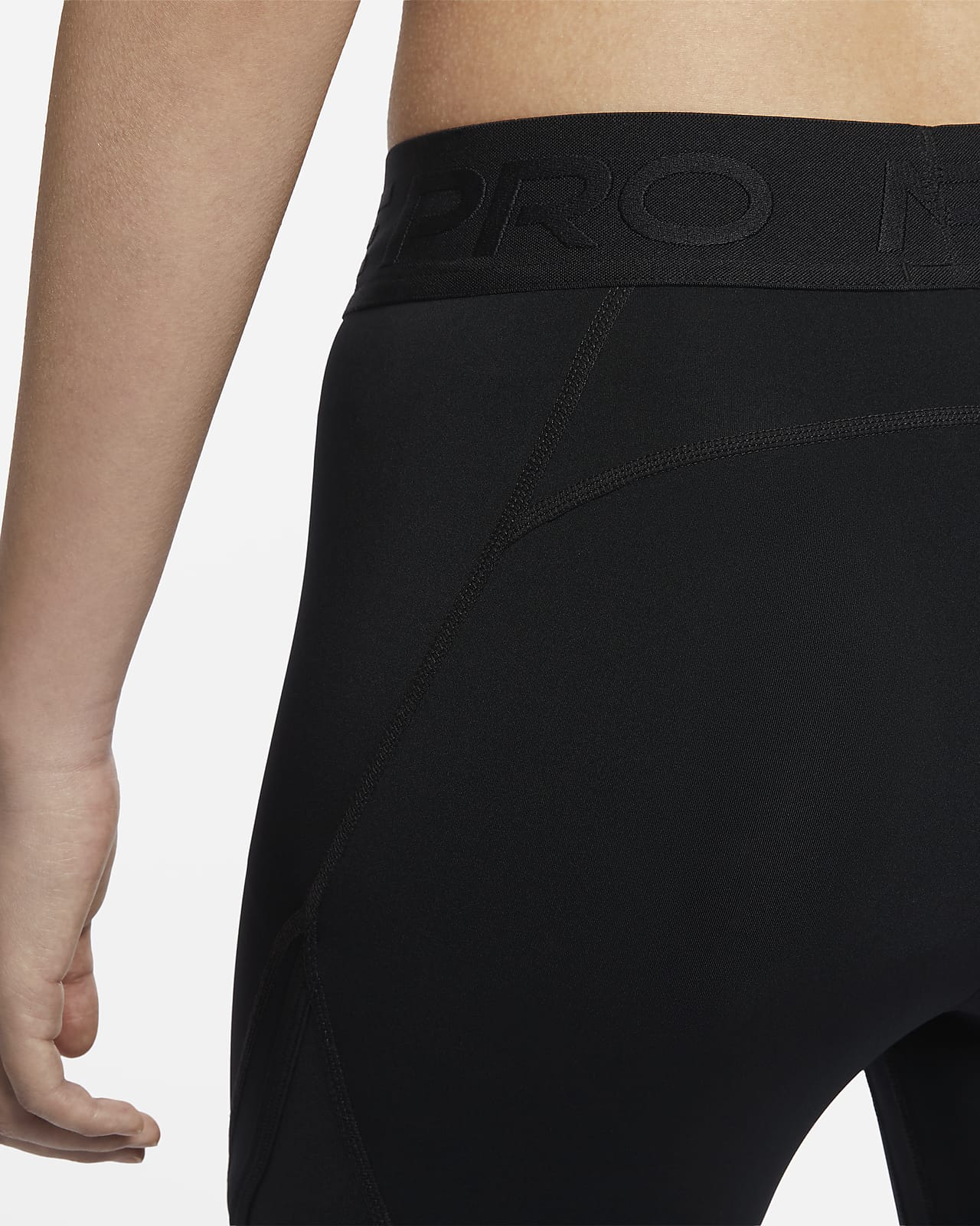 Nike Pro Women's Mid-Rise 7/8 Leggings with Pockets. Nike IN