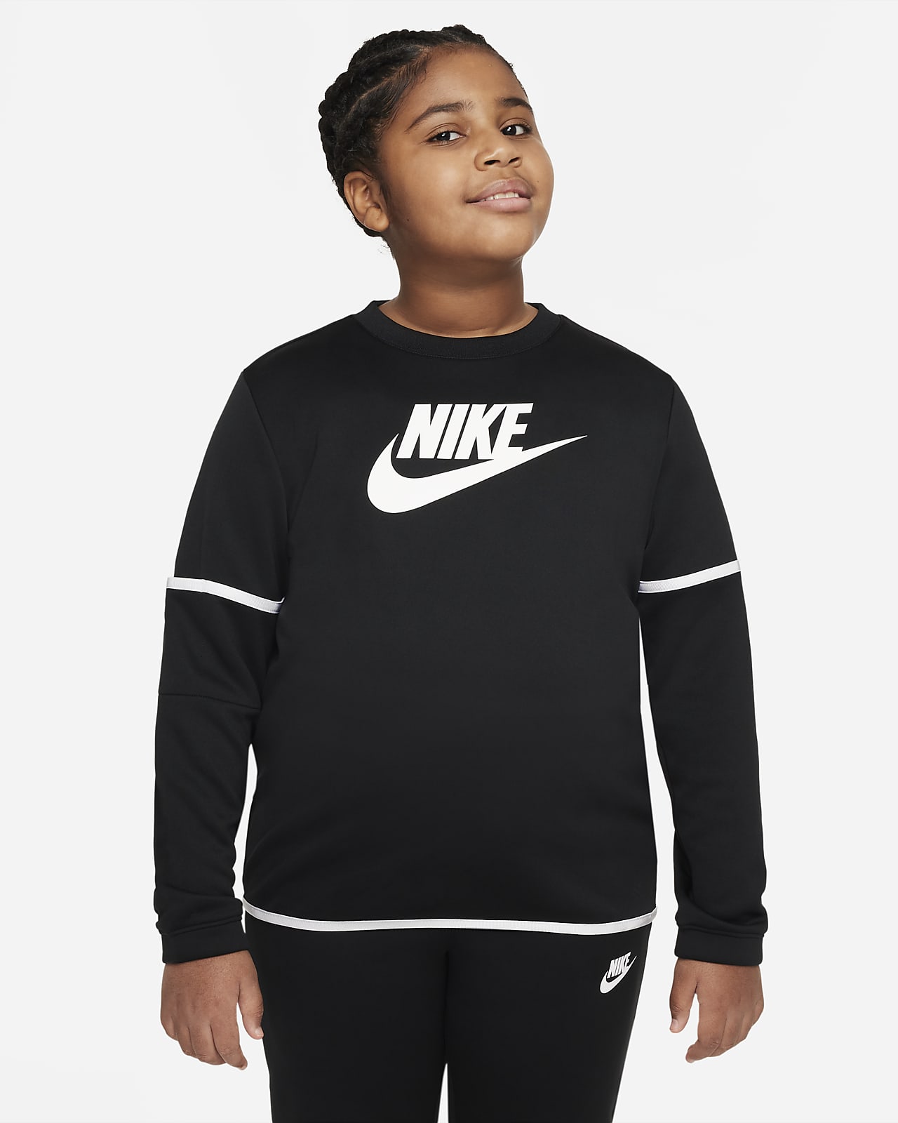 Opaco Misionero Suradam Conjunto de entrenamiento Poly para niños talla grande (talla amplia) Nike  Sportswear. Nike.com