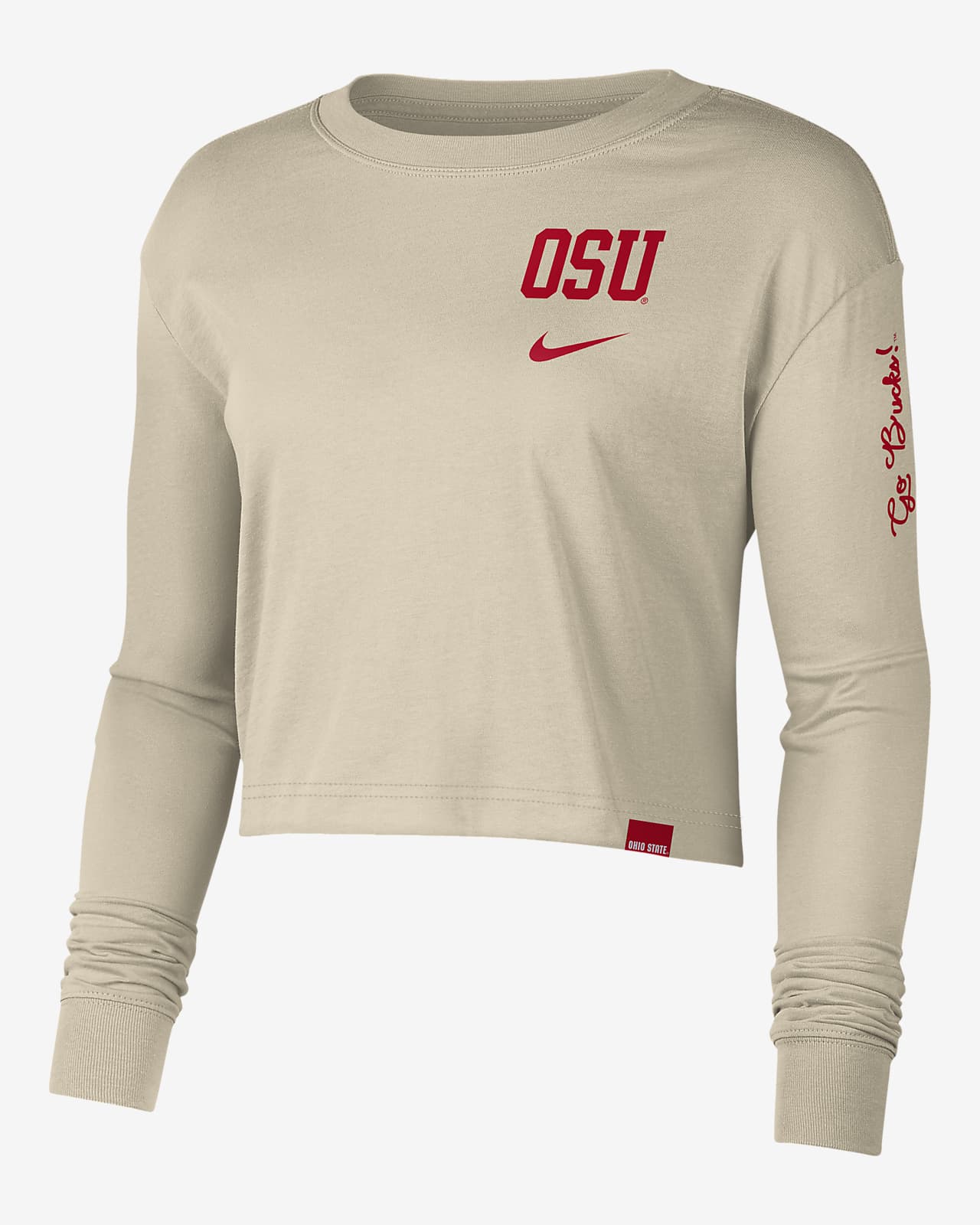Ohio State Women's Nike College Long-Sleeve T-Shirt.