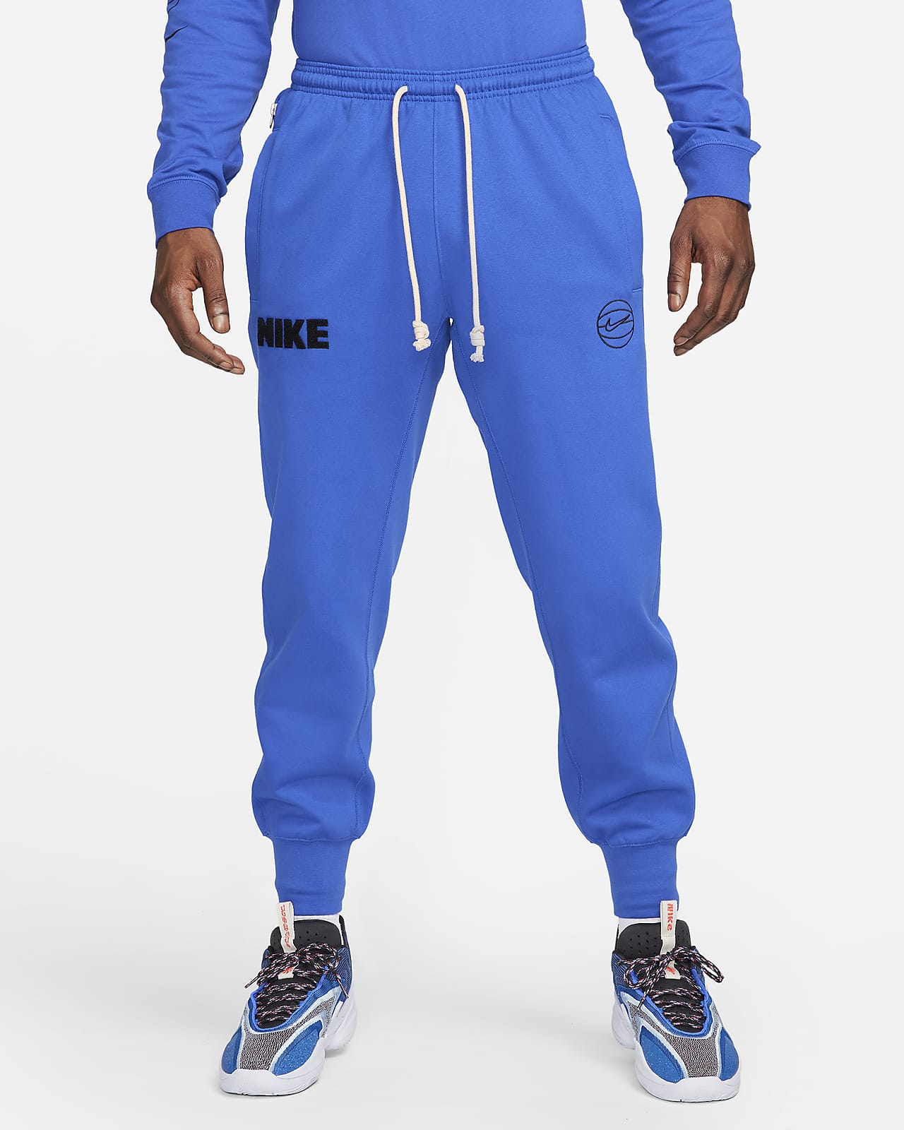 Nike Dri-FIT Standard Issue Men's Cuffed Basketball Trousers. Nike NO