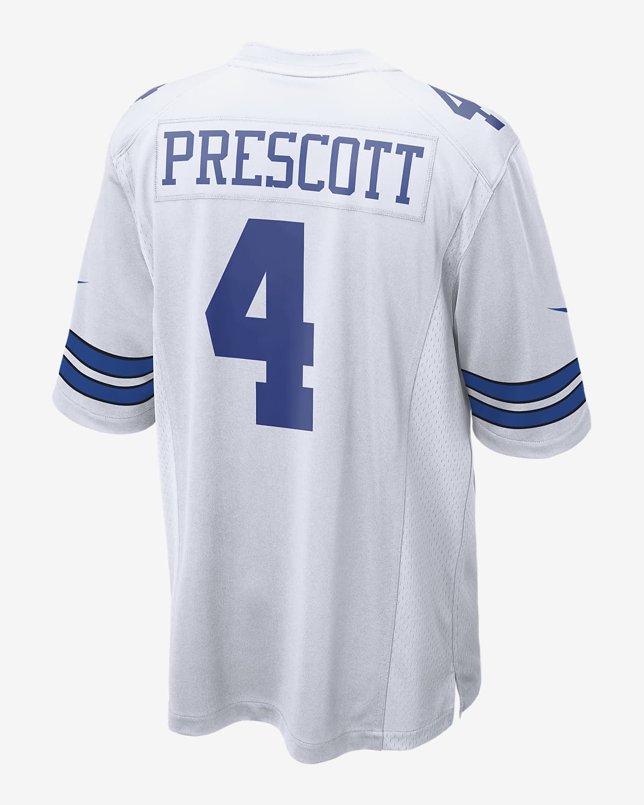 NFL Dallas Cowboys (Dak Prescott) Women's Game Football Jersey