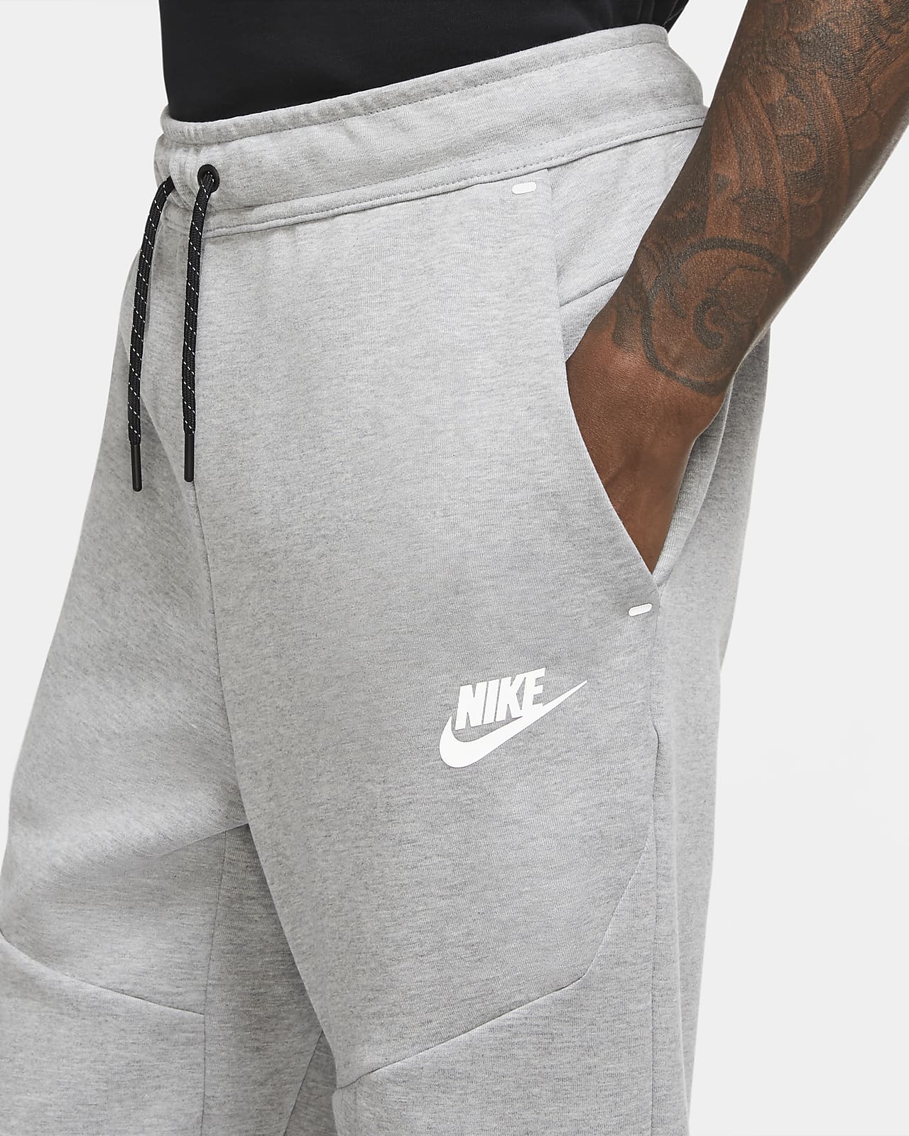 nike sportswear fleece tracksuit grey