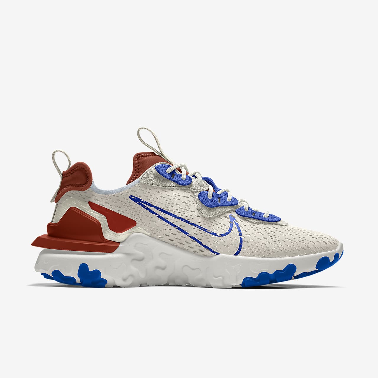 Nike React Vision By You Custom Zapatillas lifestyle personalizables - Hombre. Nike ES