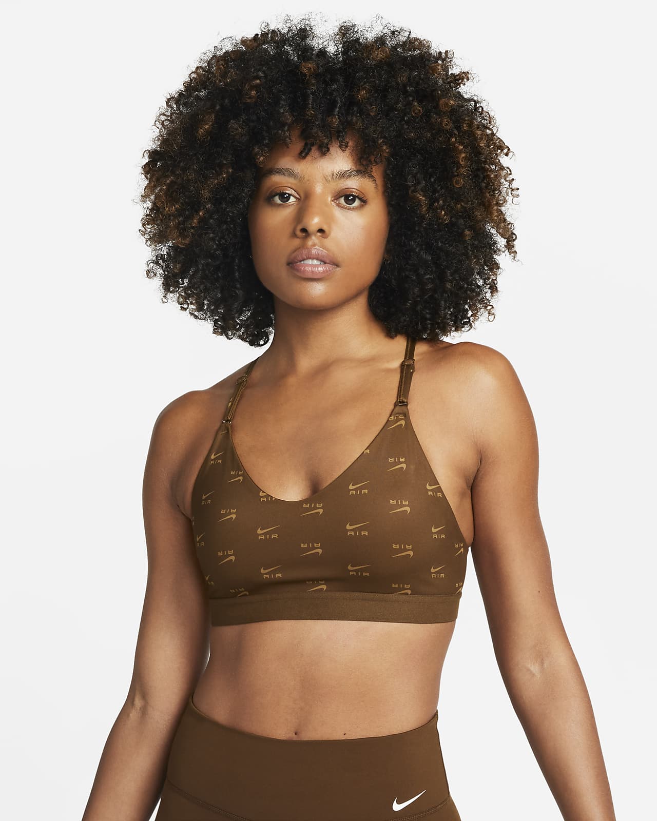 Nike Air Dri-FIT Indy Women's Light-Support Non-Padded Printed Sports Bra