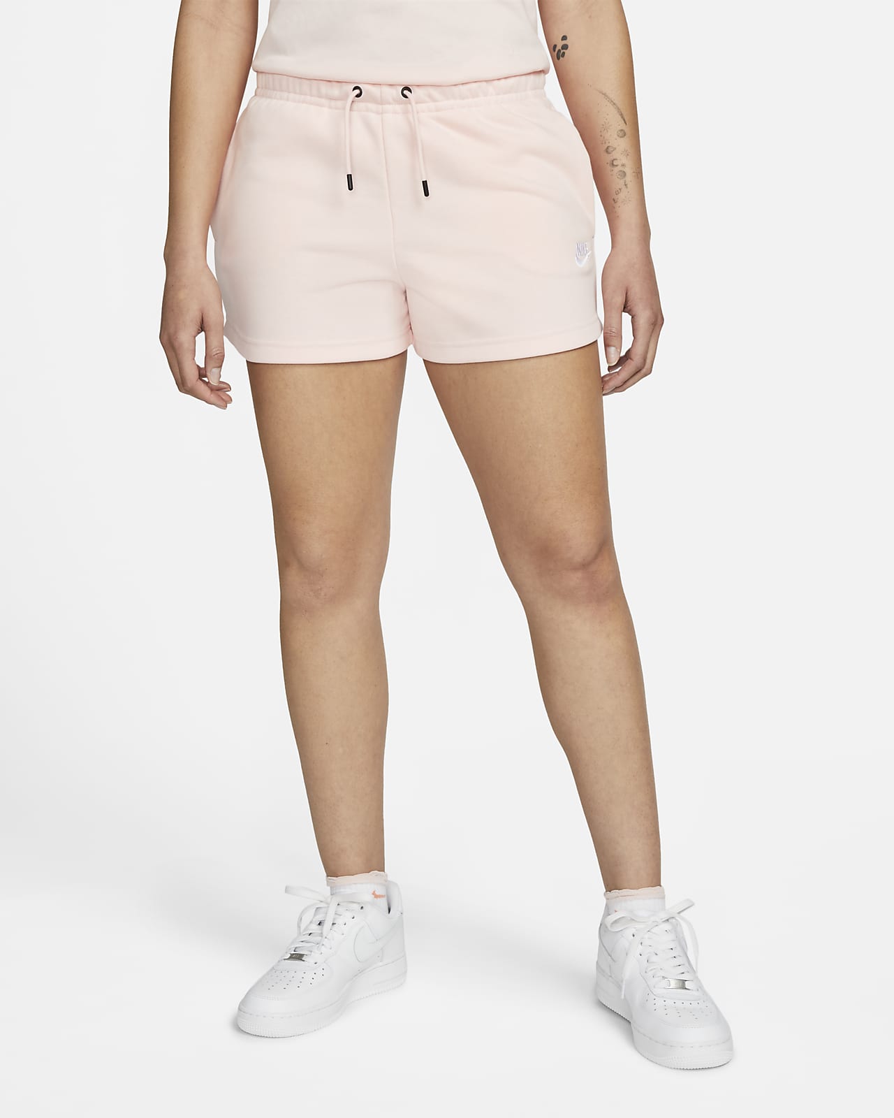 nike sportswear essential french terry shorts