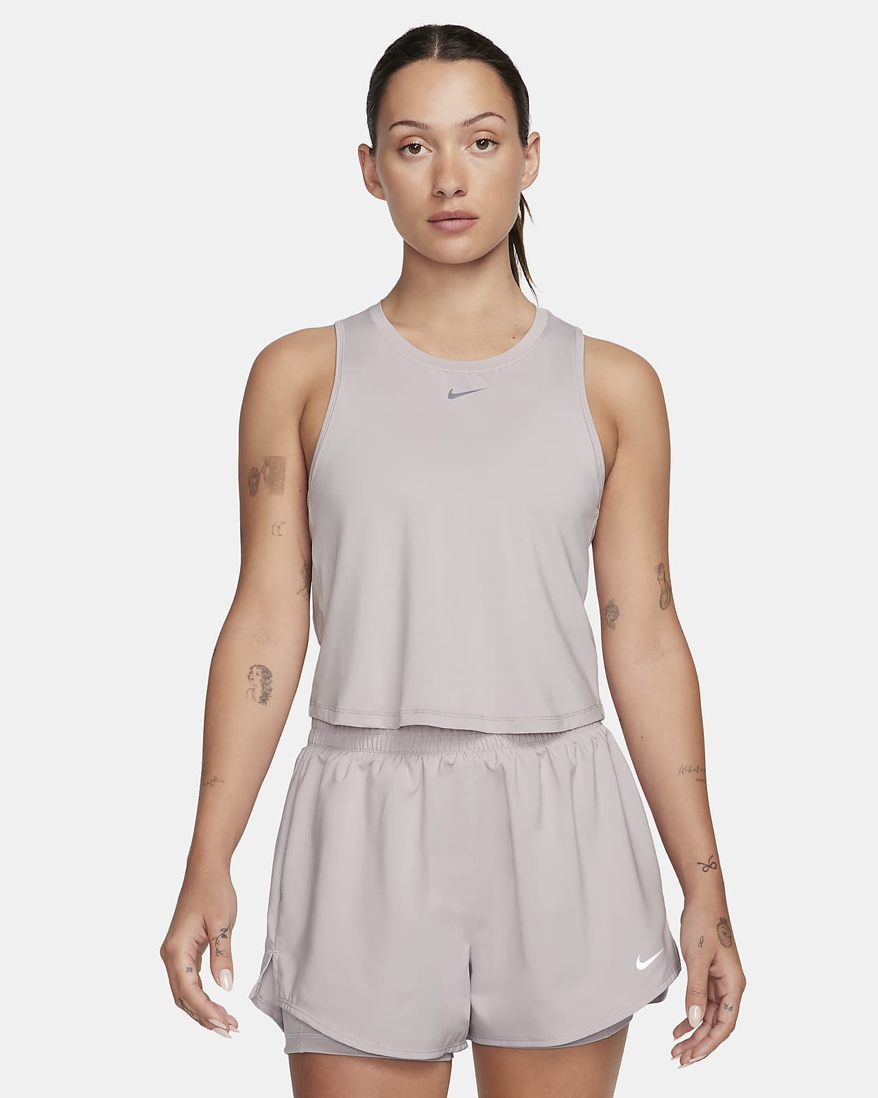 Nike women's dri fit sleeveless outlet shirts