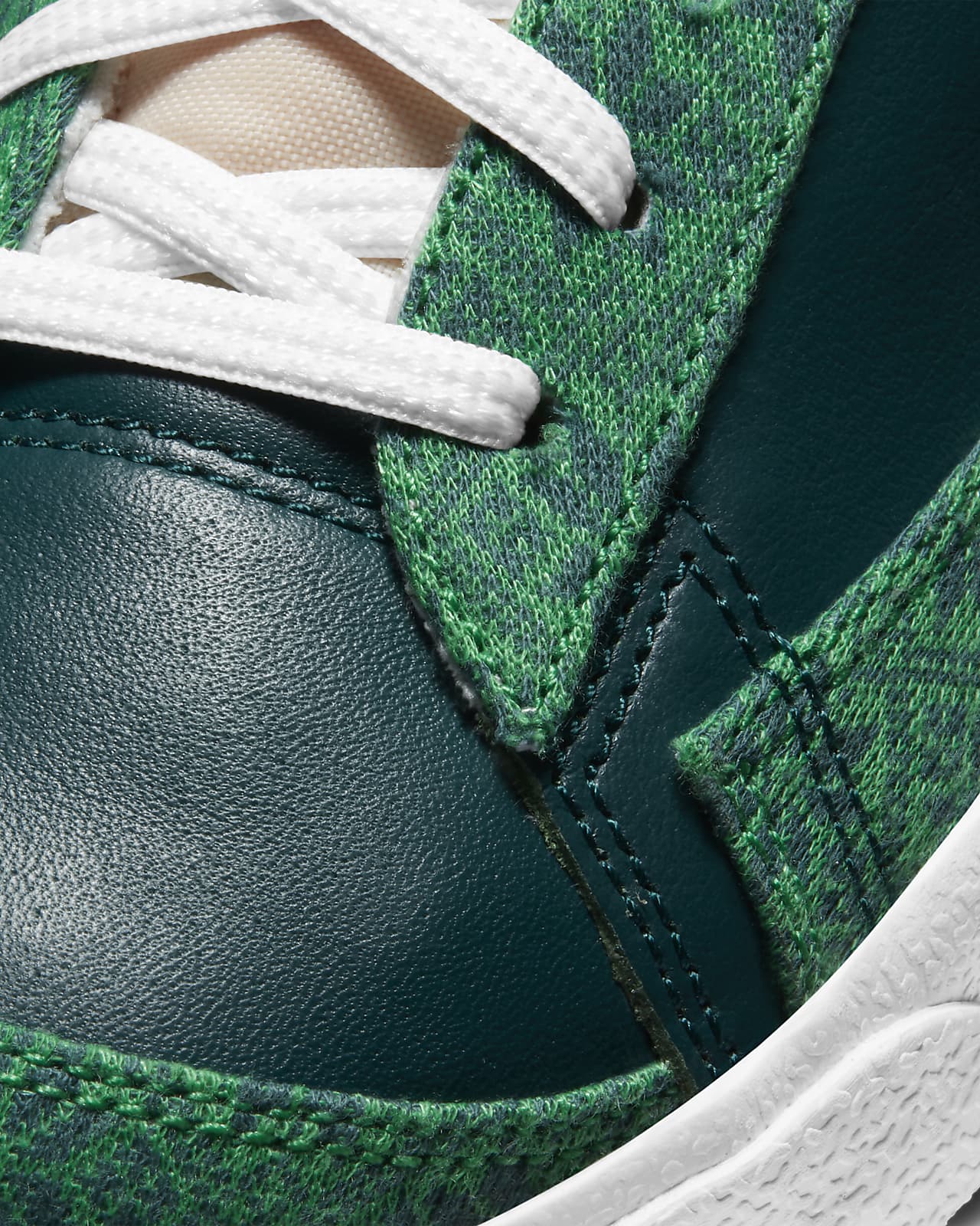 nike blazer mens green