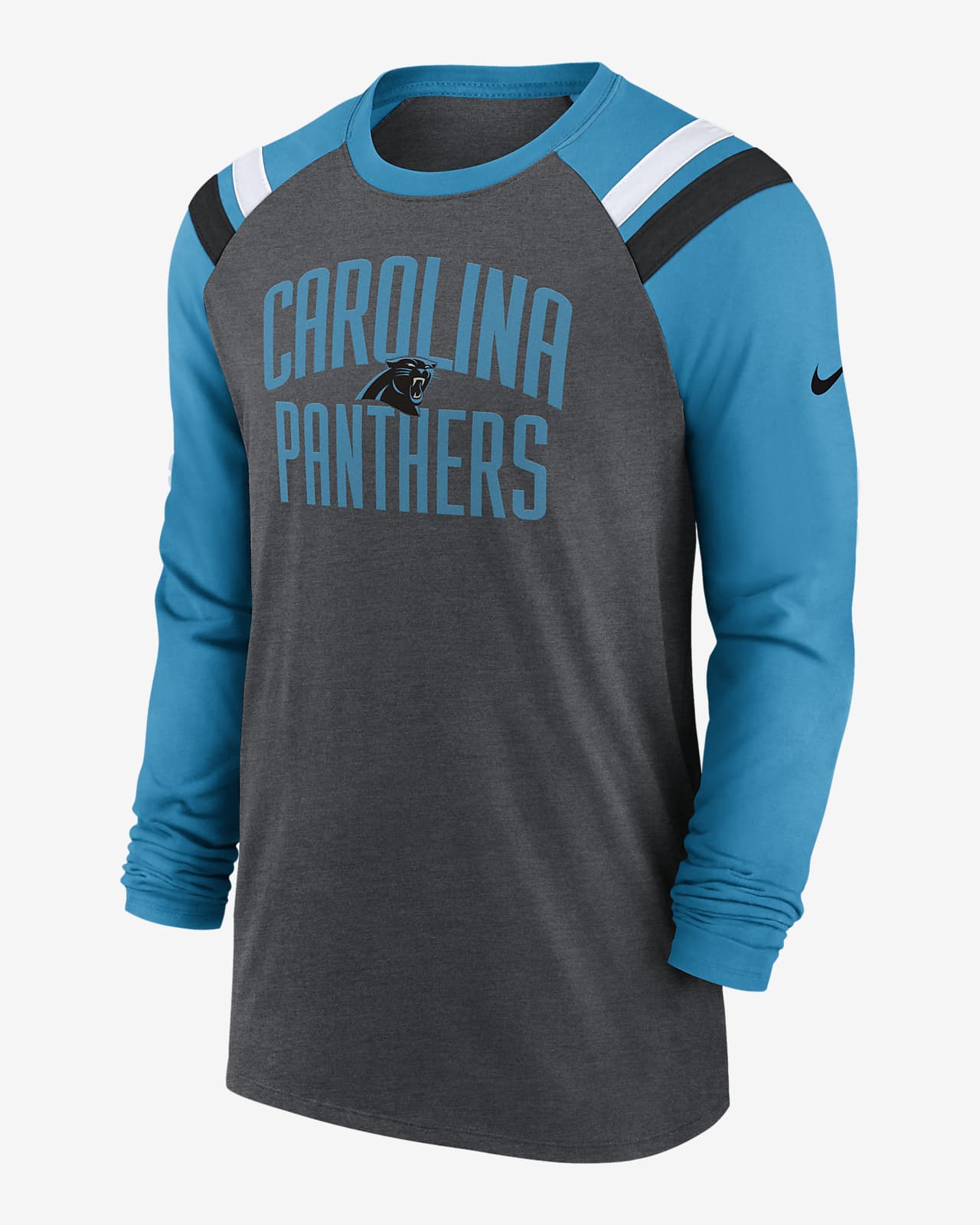 Nike Athletic Fashion (NFL Carolina Panthers) Men's Long-Sleeve T-Shirt