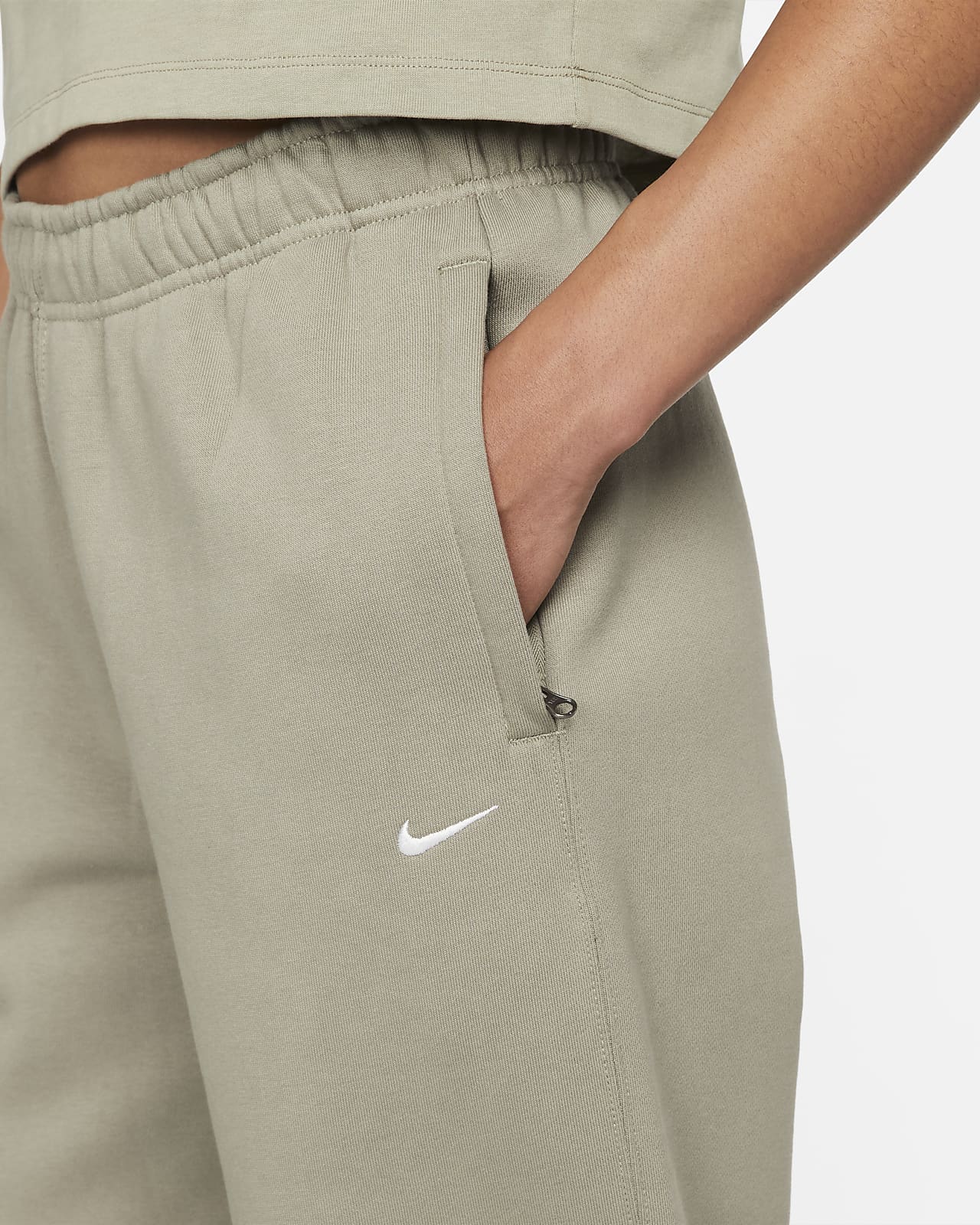 Nike Solo Swoosh Pantalón de tejido Fleece - Mujer. Nike ES