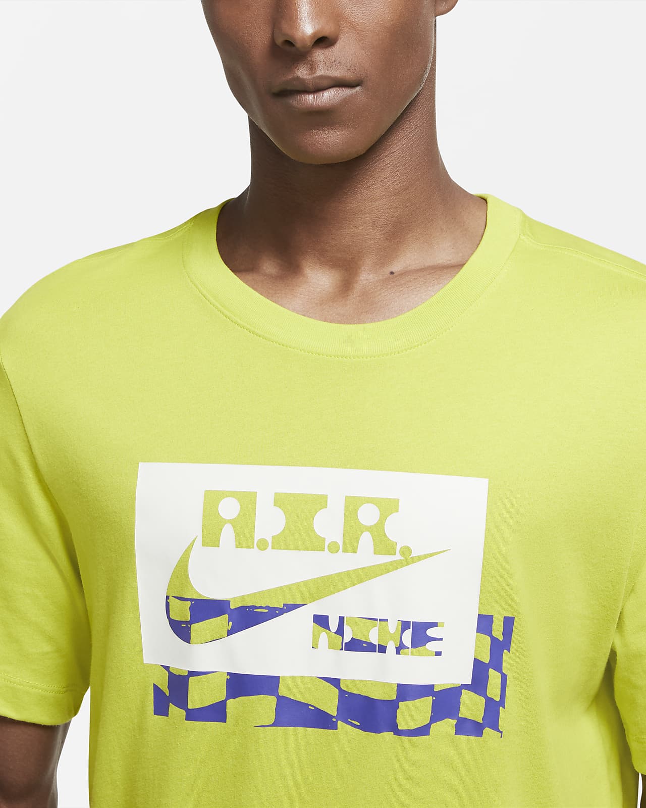 yellow nike dri fit shirt