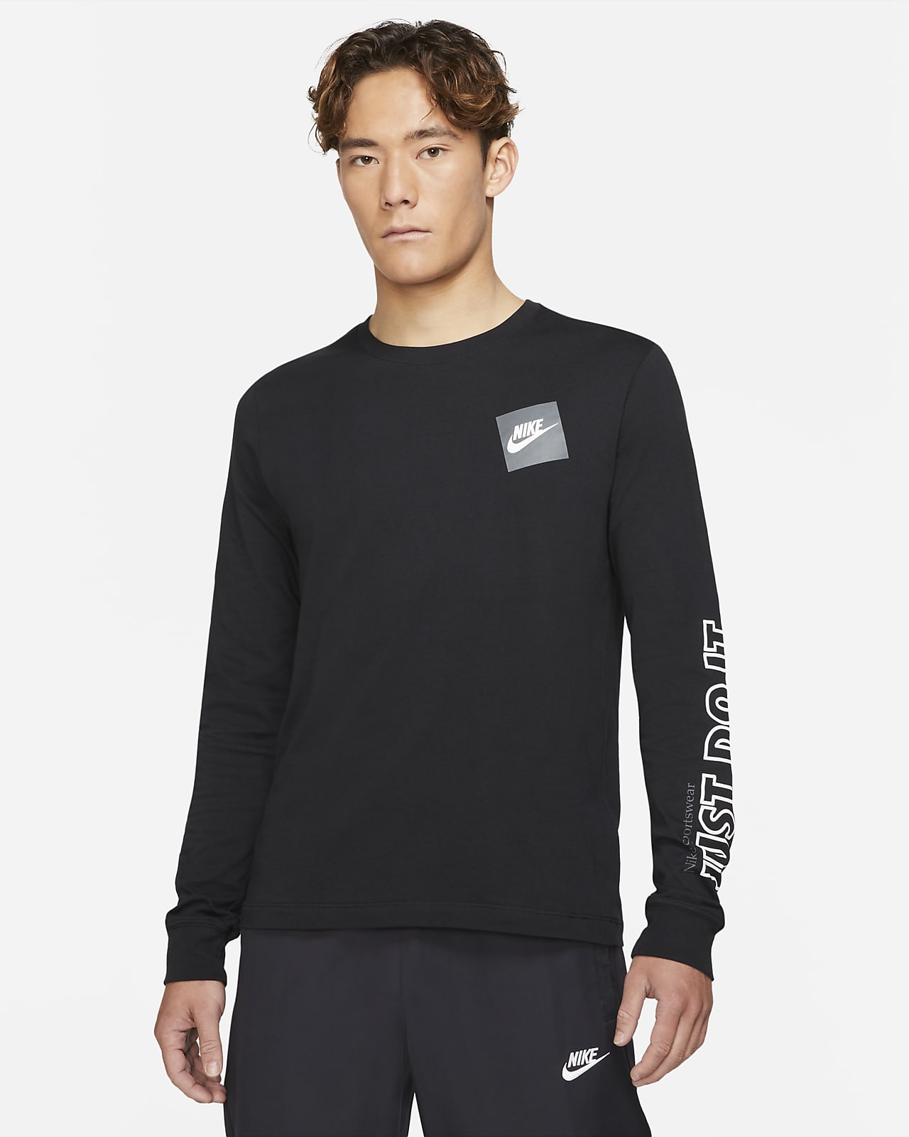 Nike公式 ナイキ スポーツウェア メンズ ロングスリーブ Tシャツ オンラインストア 通販サイト