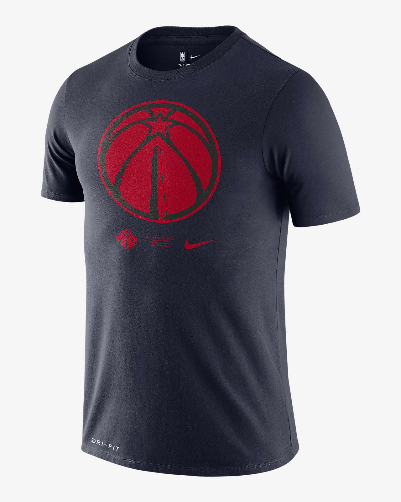 ワシントン ウィザーズ ロゴ メンズ ナイキ Dri-FIT NBA Tシャツ