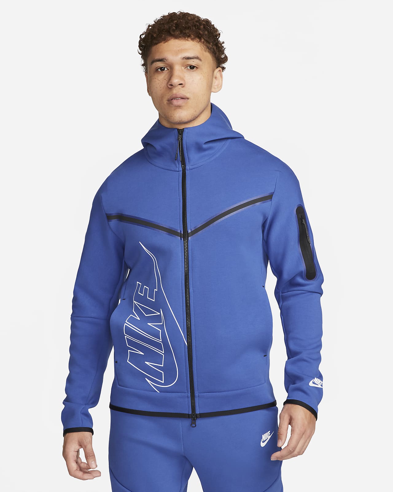 En detalle Tomar medicina cuerno Nike Sportswear Tech Fleece Men's Full-Zip Hoodie. Nike LU