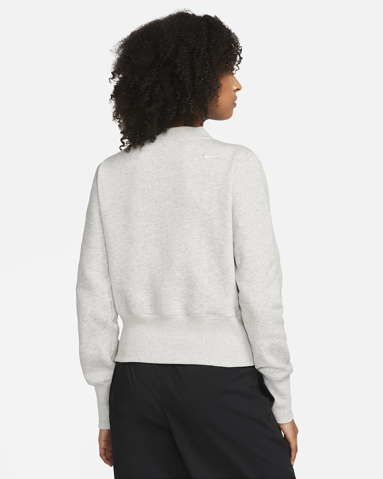 nike grid crew sweatshirt womens