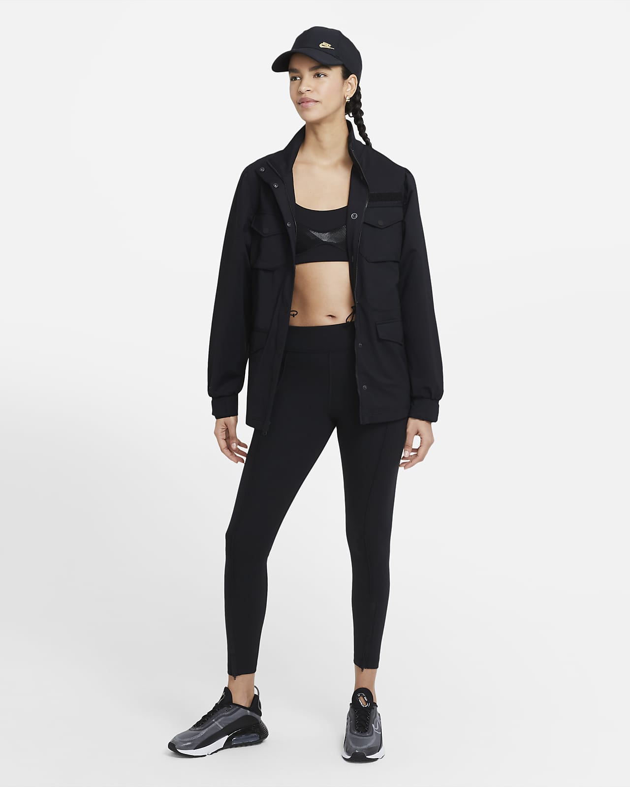 nike tech pack crop top