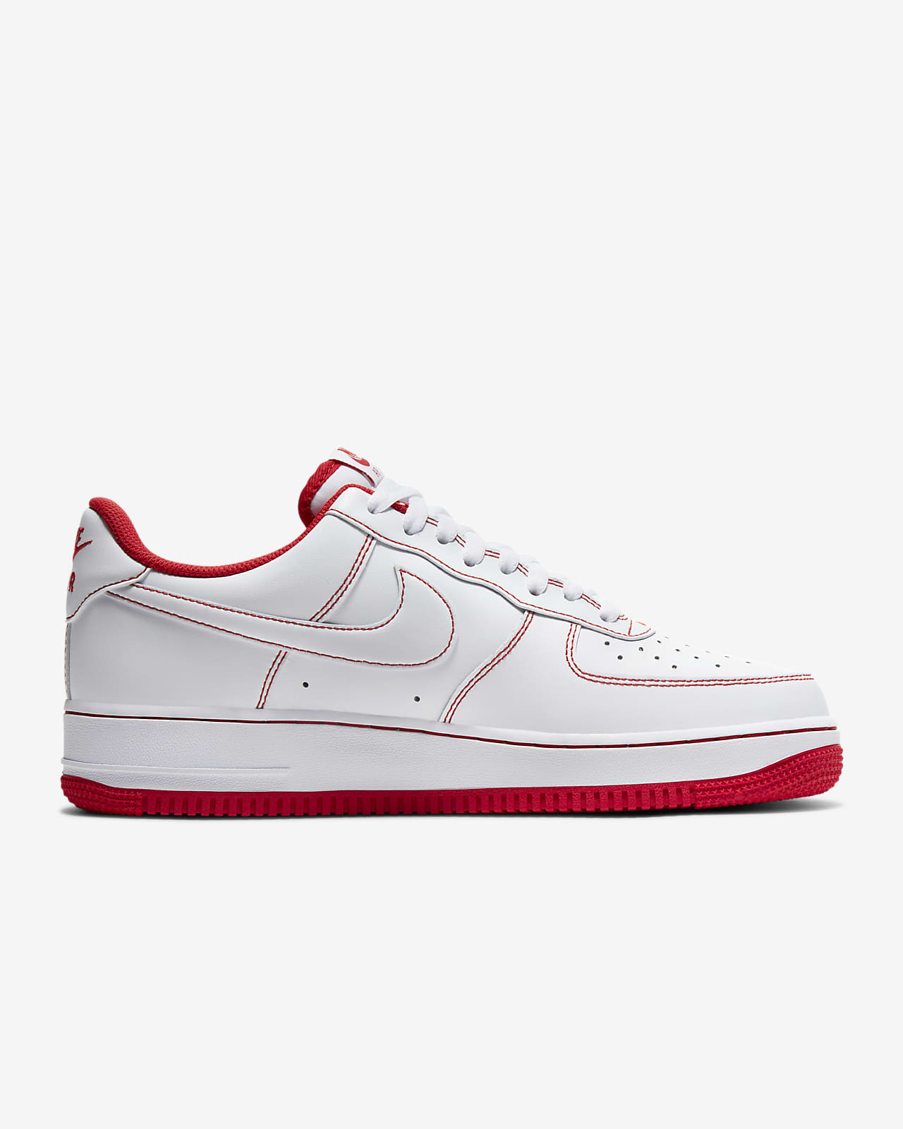 nike air force 1 07 red white