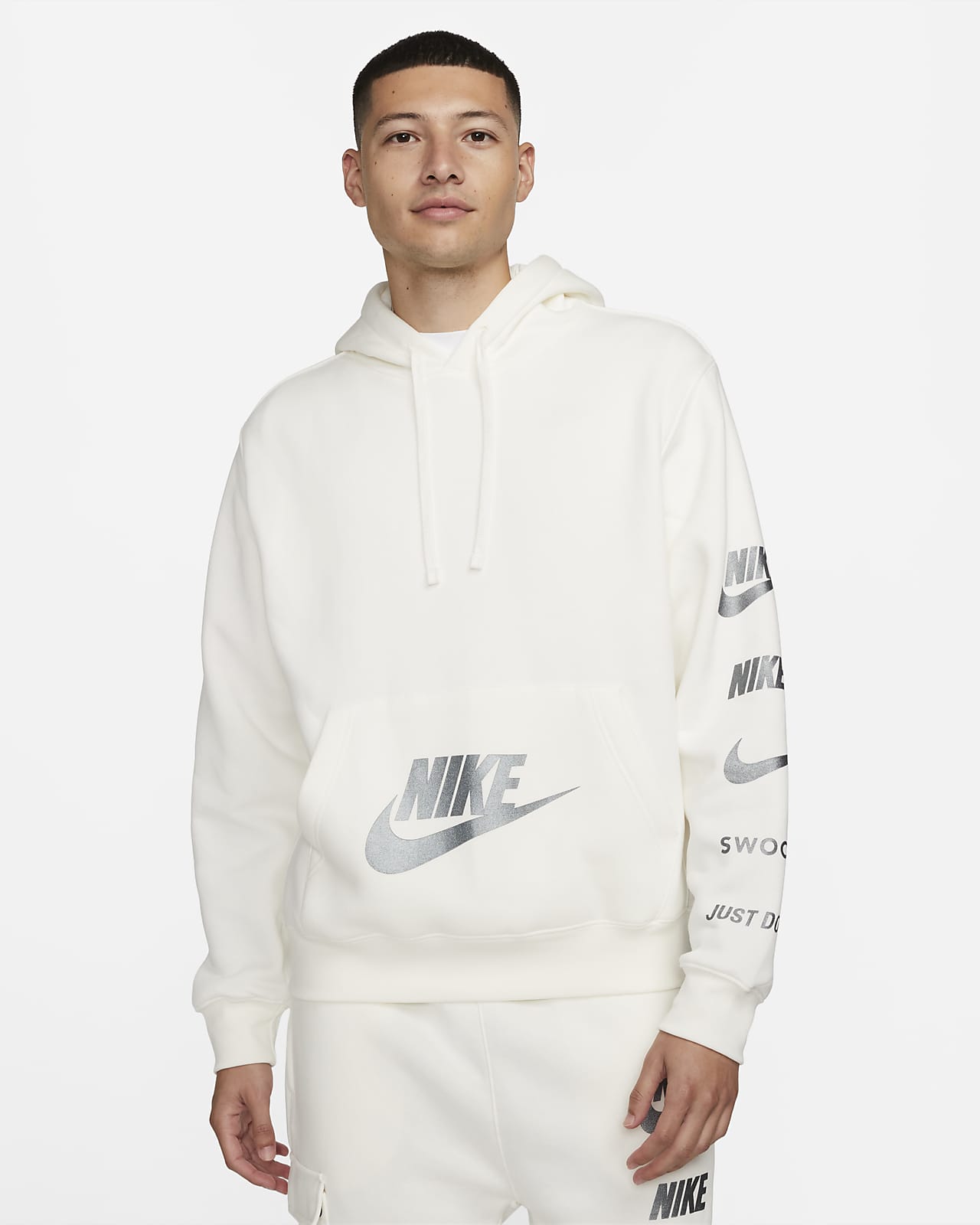 Nike Sportswear Standard Issue Men's Fleece Pullover Hoodie