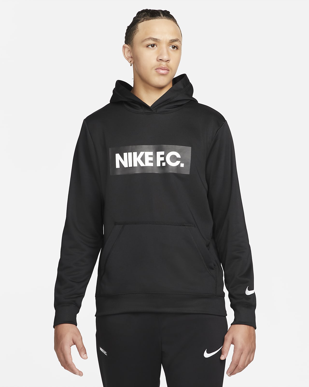 Nike F.C. Sudadera con capucha de fútbol - Hombre