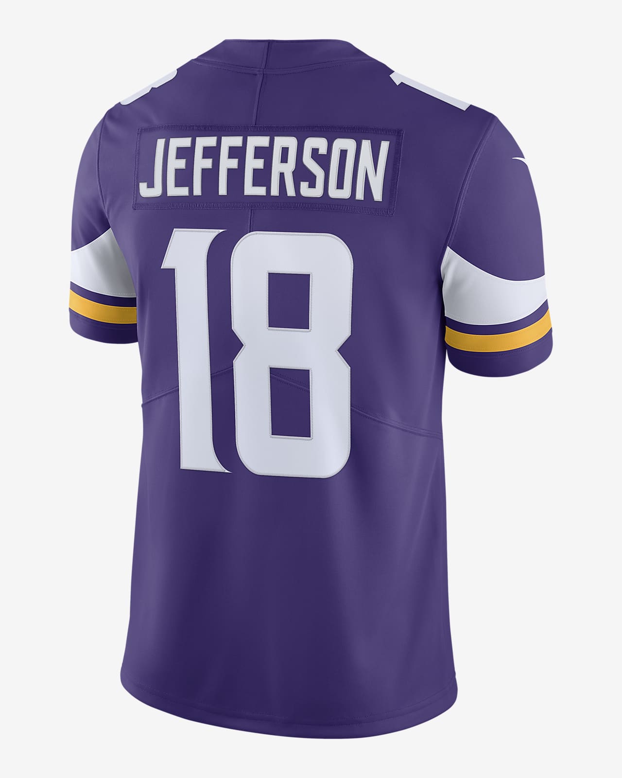 Kids/Toddlers Minnesota Vikings #18 Justin Jefferson Stitched