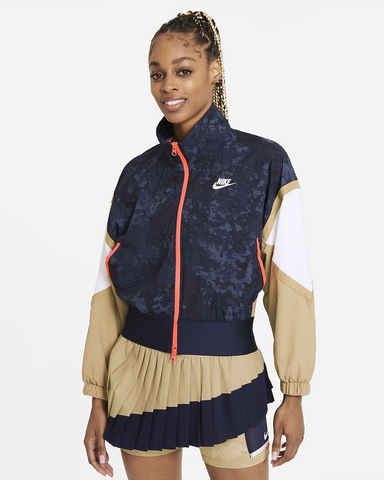 nike tennis jacket women's