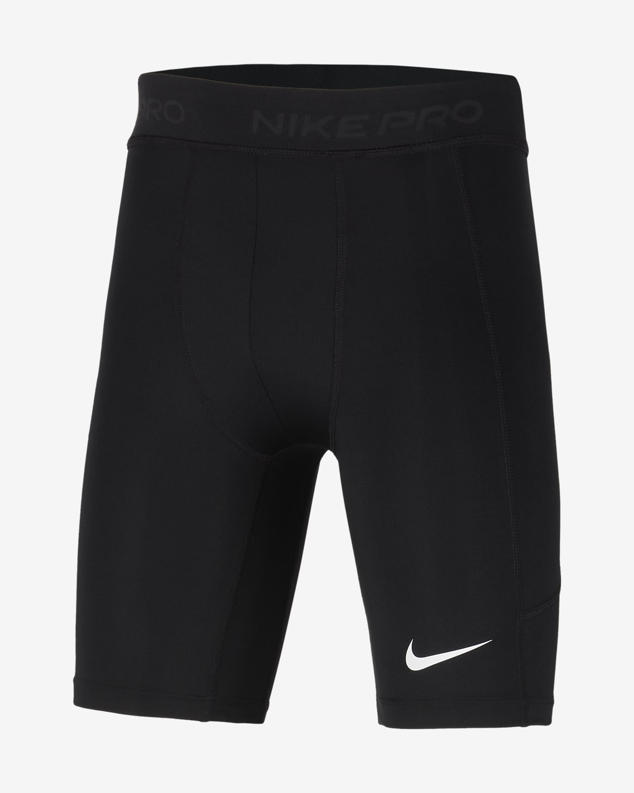 Nike Youth Pro Compression Short - Black / White