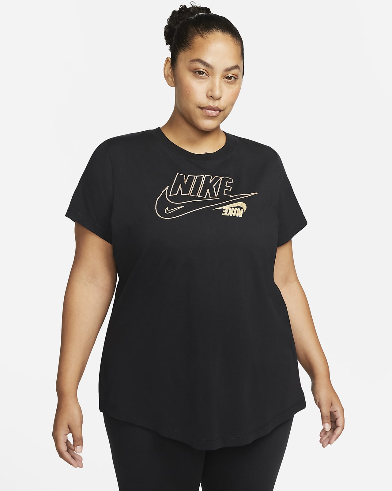 Sportswear Women's Glitter T-Shirt (Plus Size). Nike.com