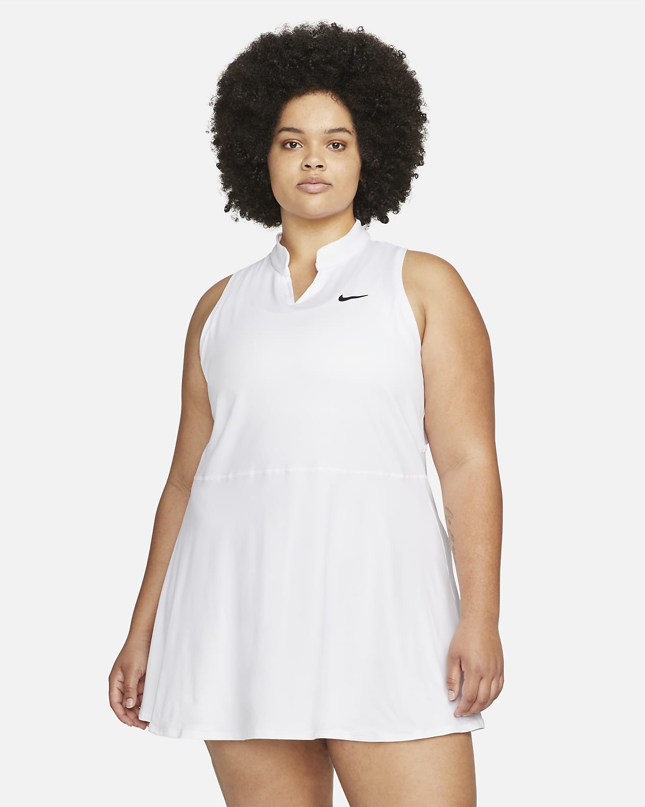 NikeCourt Dri-FIT Victory Vestido de tenis (Talla grande) - Mujer