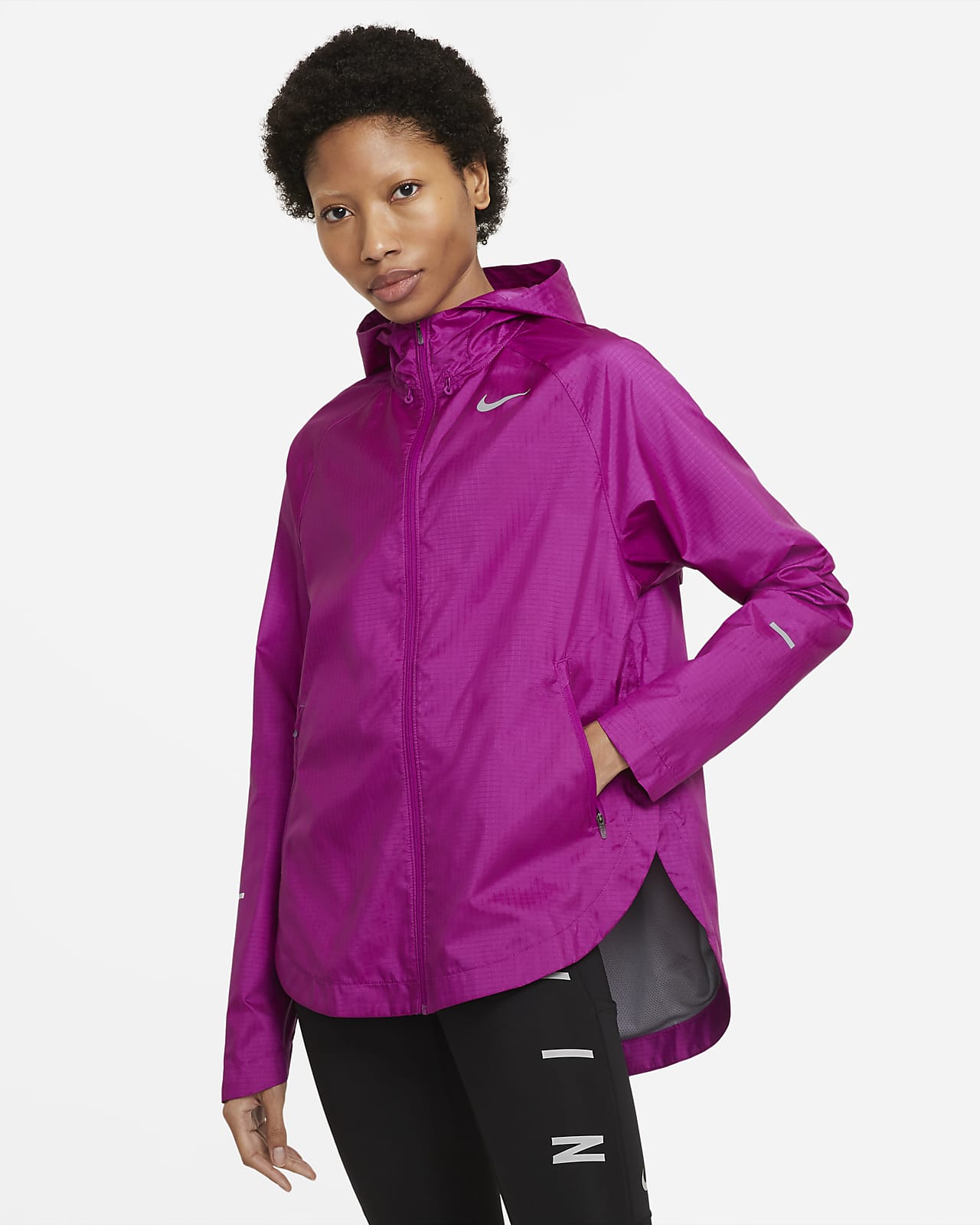 nike essential running jacket womens