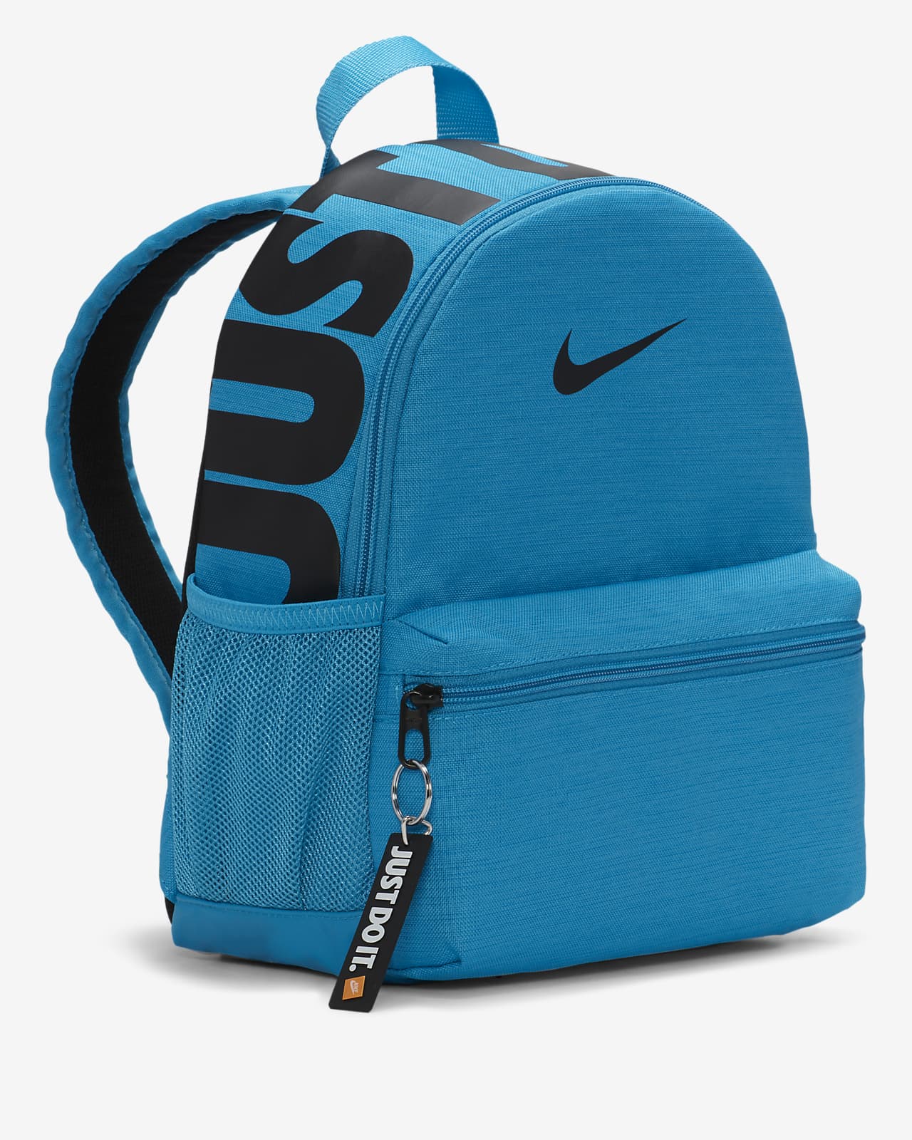 blue and green nike backpack