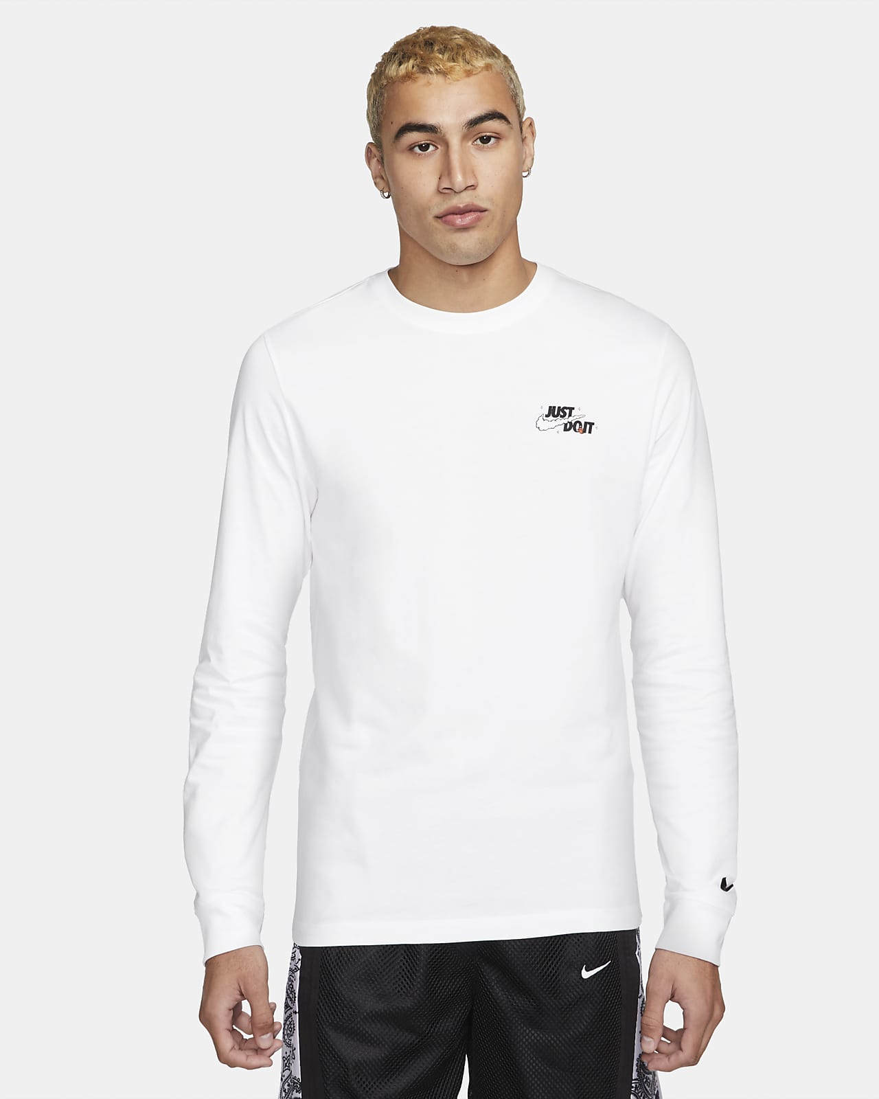 Uva Confiar Complicado Nike "Just Do It." Camiseta de manga larga - Hombre. Nike ES