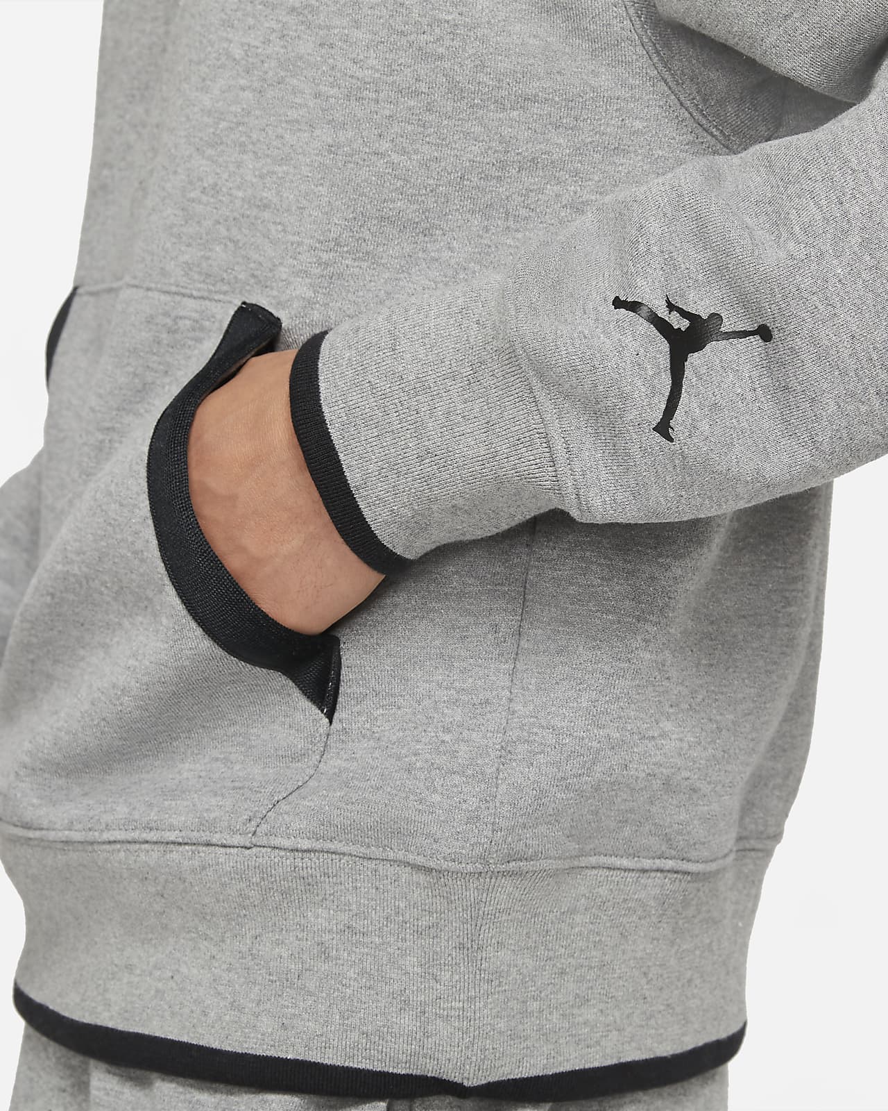 Printed Fleece Pullover Hoodie. Nike JP