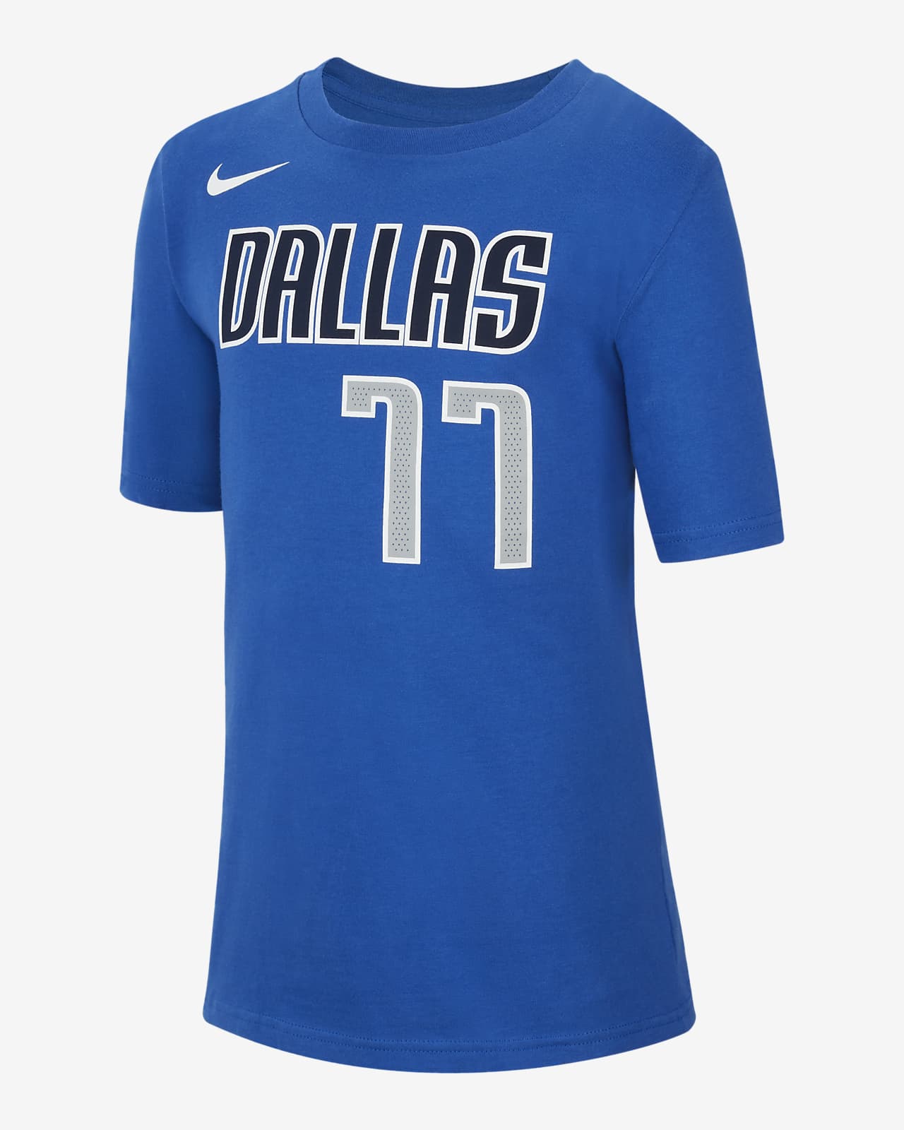 Dallas Mavericks Nike NBA-T-shirt til større børn