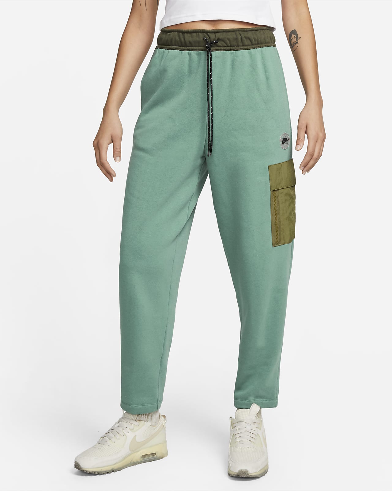 Pantalones cargo de tejido Fleece funcionales deportivos para mujer Nike Nike.com