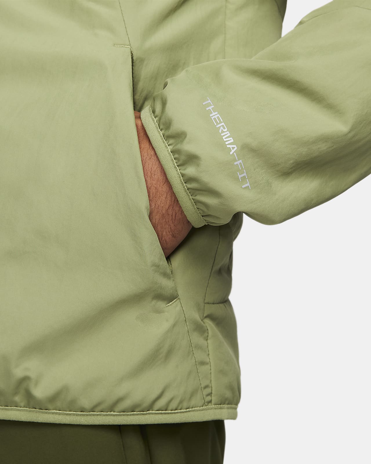 coupe vent de running homme therma fit repel nike