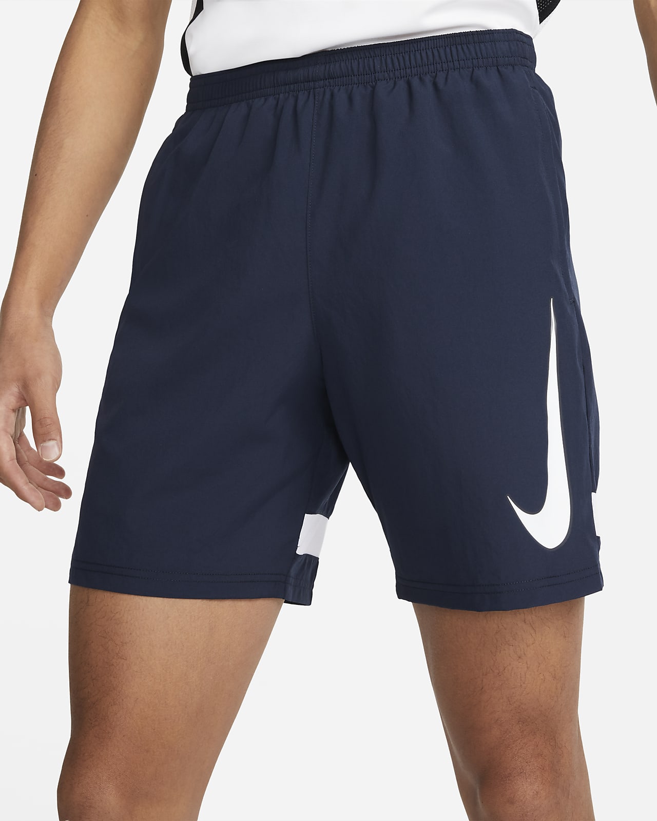 Blue nike hotsell football shorts