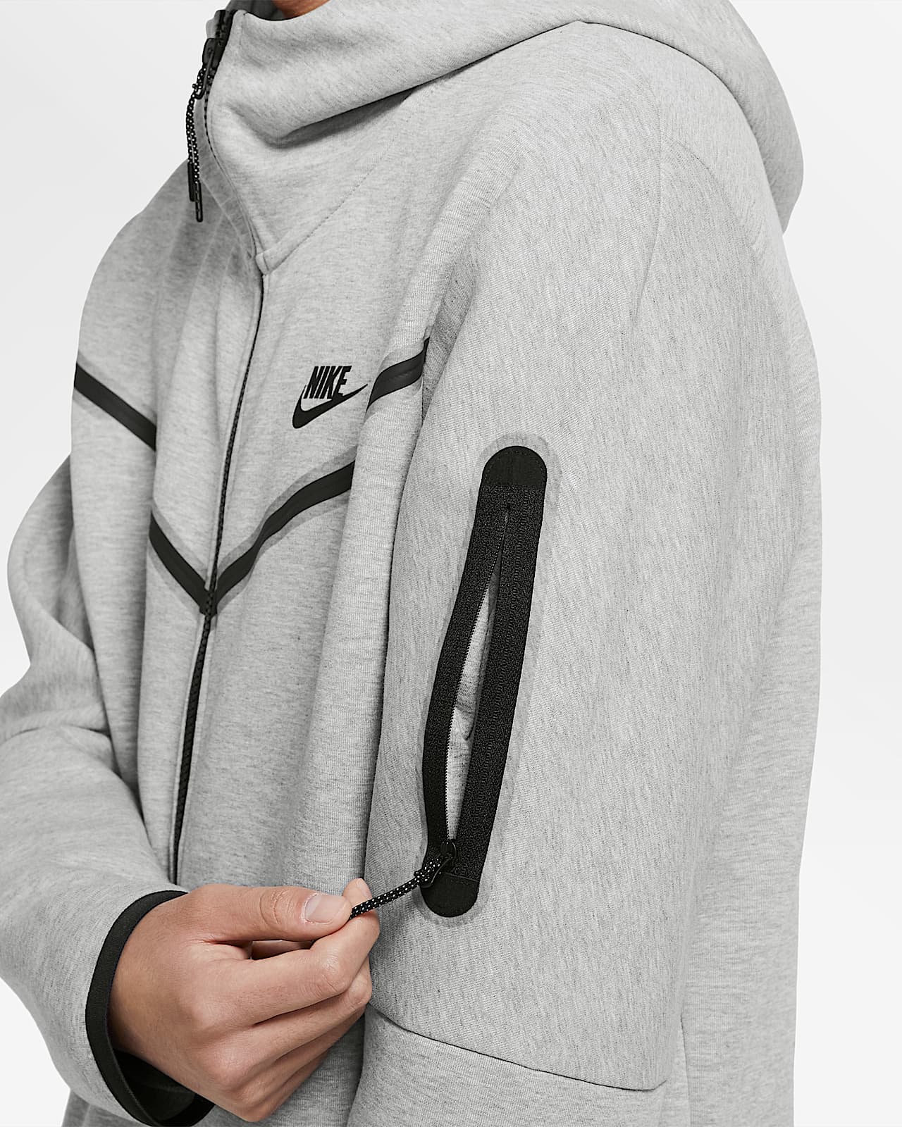 Sudadera con gorro de cierre completo para hombre Nike Sportswear Tech  Fleece. Nike.com