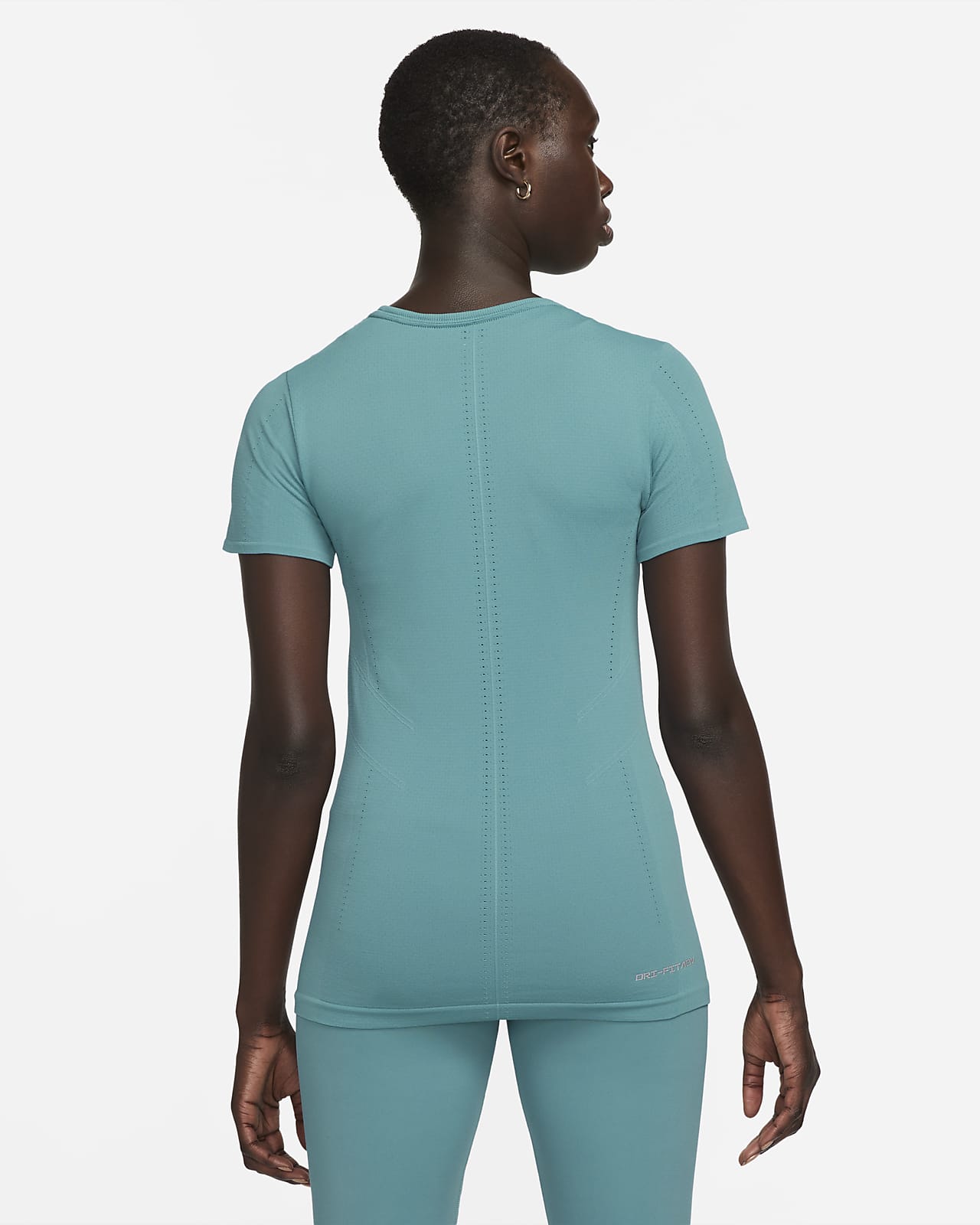Nike Dri-FIT ADV Aura Damestop met aansluitende pasvorm en korte mouwen.  Nike NL