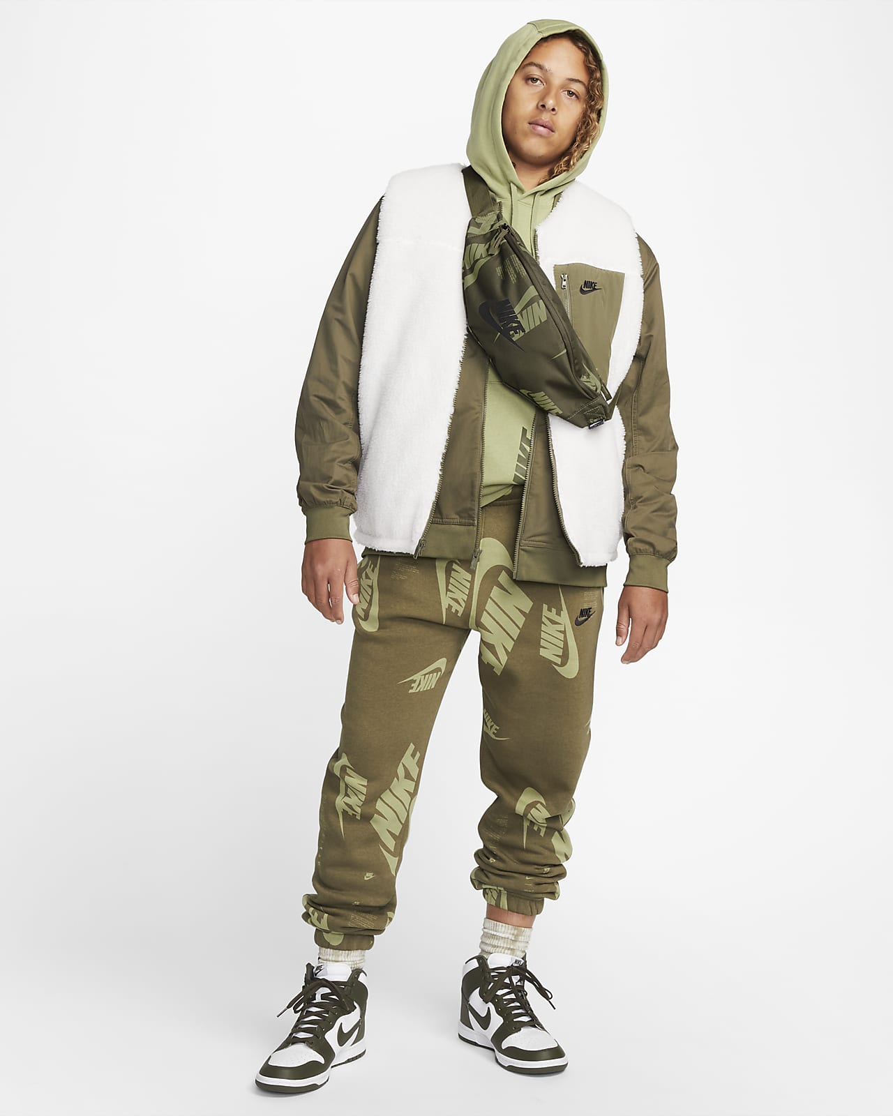 Nike heritage camo hip pack Clearance