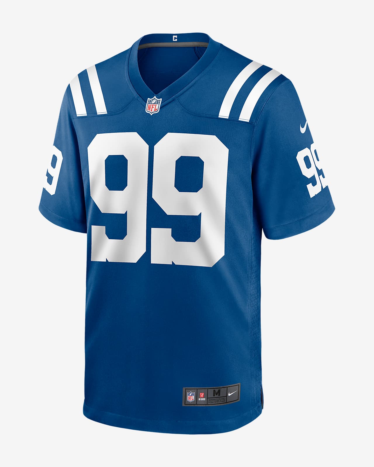 NFL Indianapolis Colts (DeForest Buckner) Men's Game Football Jersey