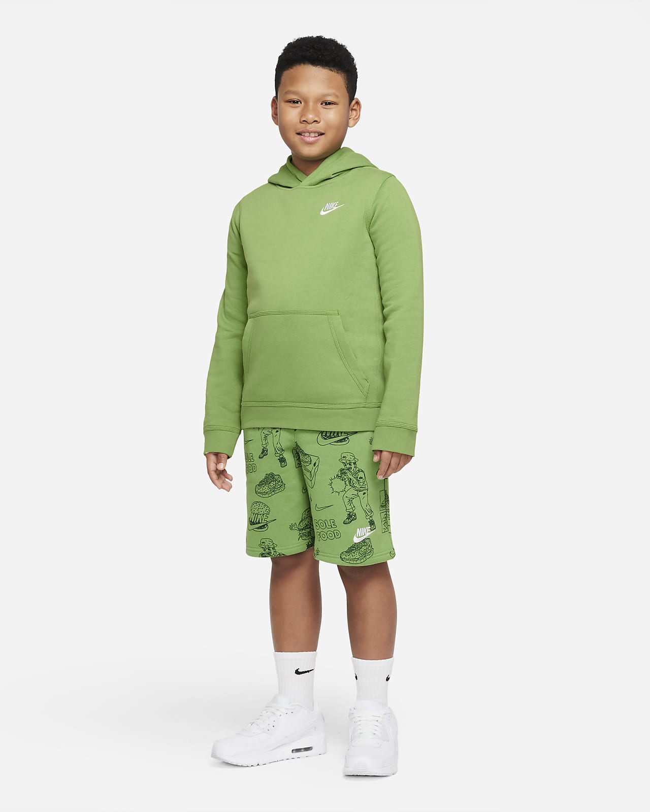 Nike Sportswear Club Big Kids' (Boys') Shorts. Nike.com