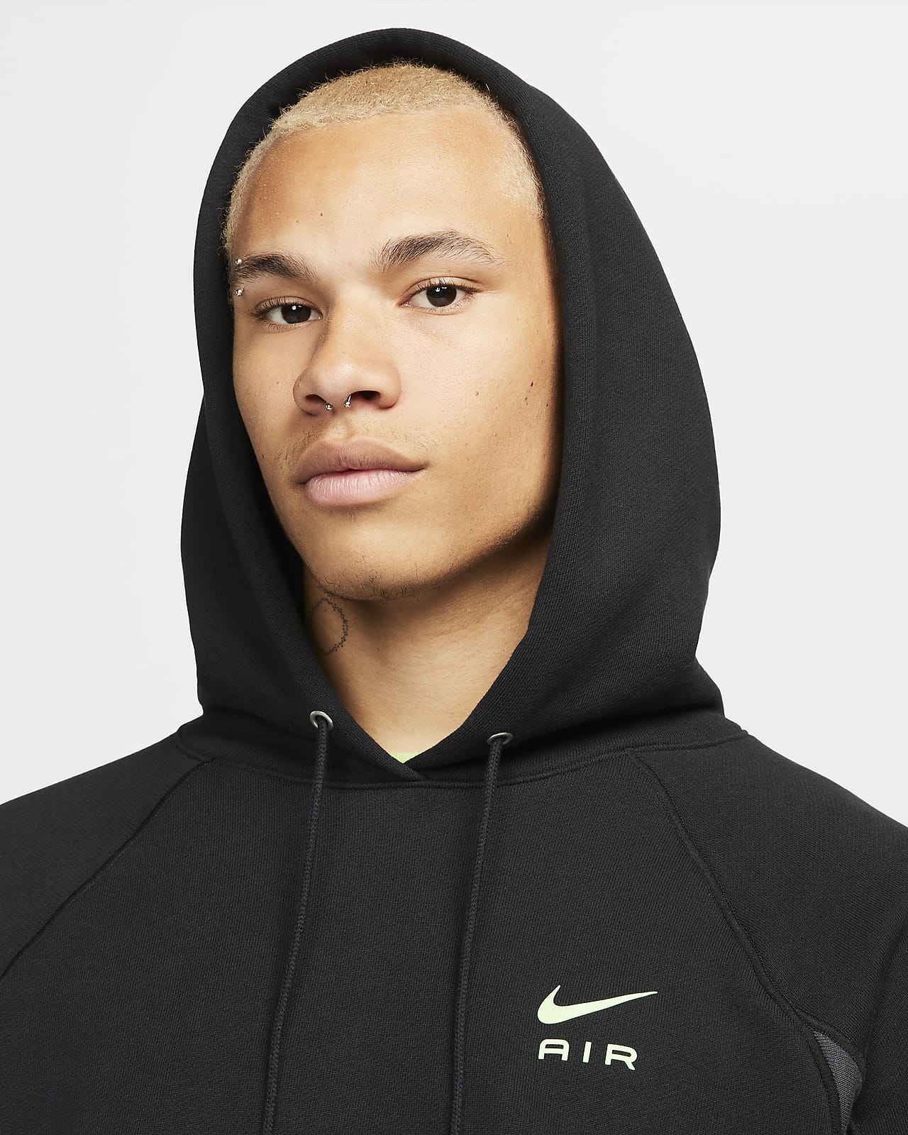 Nike Air Men's French Terry Pullover Hoodie. Nike AE