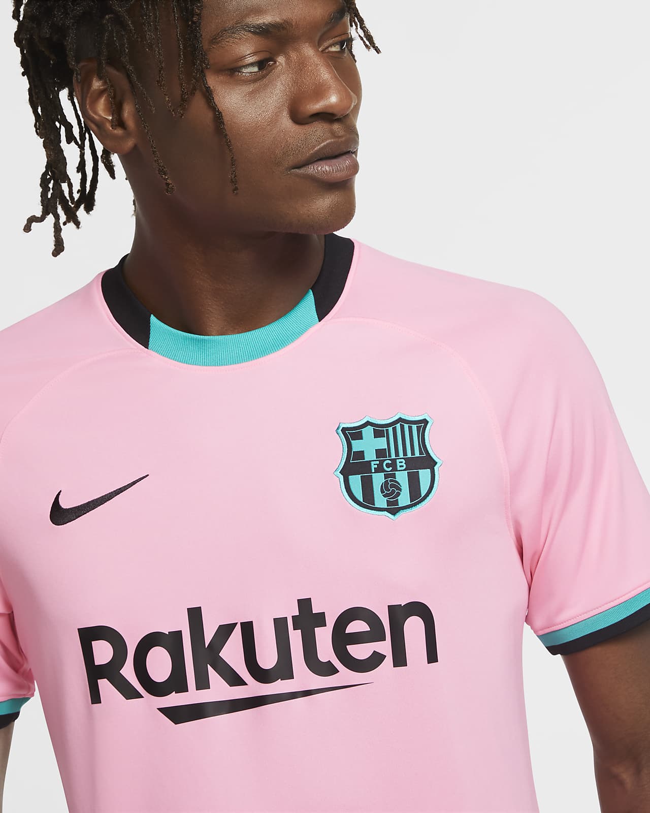 fc barcelona jersey pink