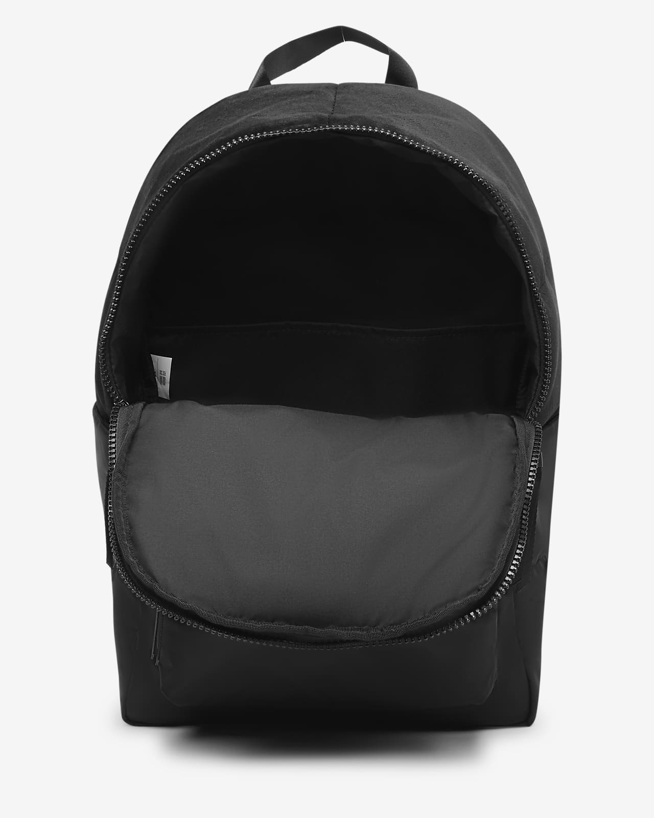 nike mesh panel pocket black backpack