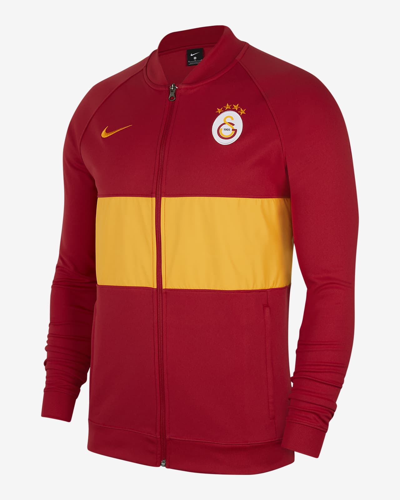 Мужская футбольная куртка с молнией во всю длину Galatasaray