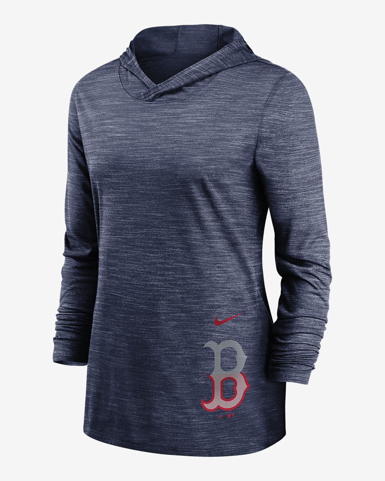 Camiseta de entrenamiento de manga larga con capucha para mujer Nike Dri-FIT Split (MLB Boston Sox). Nike.com