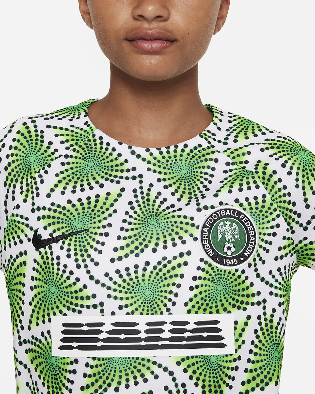 Nigeria Academy Camiseta de fútbol para antes del partido Nike Dri-FIT - Niño/a. Nike ES